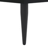 Bed Frame without Mattress Black 90x200 cm Engineered Wood 832270