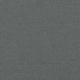 Day Bed without Mattress Dark Grey 90x190 cm Single Fabric 354047