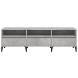 TV Cabinet Concrete Grey 150x30x44.5 cm Engineered Wood 831921