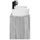 Bathroom Cabinet Set 3 pcs Grey Sonoma 49 x 44.5 x 65 cm 3405753