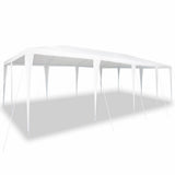 Party Tent White 800 x 400 x 266 cm Polyethylene and Steel 42003437