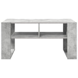 Coffee Table Concrete Grey 92 x 49.5 x 45 cm Engineered Wood 8000111