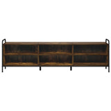 TV Cabinet 167.5 x 36.5 x 50 cm Smoked Oak Engineered Wood 8013772