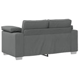 Sofa Set 2 pcs Dark grey 219 x 77 x 82 cm Fabric 3324741