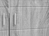 Bathroom Cabinet Set TULUM Grey Sonoma 60 x 34 x 63 cm 880327
