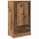 Highboard with Drawer 3 pcs Old Wood Engineered Wood 3402671