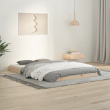 Bed Frame without Mattress 120x190 cm Small Double Solid Wood Pine 823474