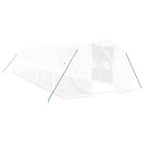 Greenhouse with Steel Frame White 30 m 10x3x2 m 3188053