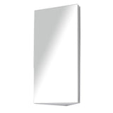 Stainless Steel Wall mounted Bathroom Corner Mirror Storage Cabinet Single Door 300mm T3398P343227