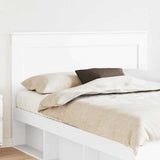 Headboard with Headboard White 160 cm Engineered Wood 887433