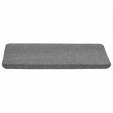 ZNTS Stair Mats Self-adhesive 30 pcs Grey 65x24.5x3.5 cm 3365913