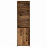 Highboard Old Wood 50x35x180 cm Engineered Wood 3328469