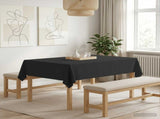 Table Cloth 5 pcs Rectangular Dark Grey 140 x 180 cm Polyester 42040219