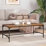 Coffee Table Old Wood 100 x 50 x 35 cm Engineered Wood 881120