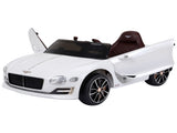 Kids Electric Car Kids Ride on Toys W/ LED Lights-White T3398P348149