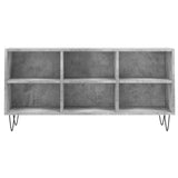 TV Cabinet Concrete Grey 103.5x30x50 cm Engineered Wood 826992