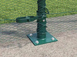 Welded Wire Fence with Concrete Base 25 x 1.5 m 3353528