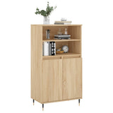 Highboard Sonoma Oak 60x36x110 cm Engineered Wood 831479