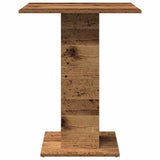 Bistro Table Old Wood 60x60x75 cm Engineered Wood 856022