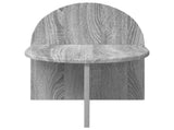 Bedside Table 2 pcs Grey Sonoma 40 x 35.5 x 45.5 cm 8001144