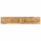 Table Top 160x40x3.8 cm Rectangular Solid Wood Rough Mango 371389