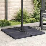 Umbrella Weight Plate Black Granite Small Heavy Weight Endurance 313669