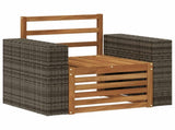 Outdoor Middle Sofa Natural 3438923