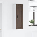 Wall Cabinet PORTO Brown Oak 30 x 31 x 100 cm Engineered Wood 885462