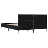Bed Frame without Mattress Black 160x200 cm 3280007
