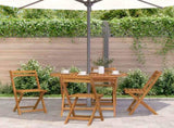 Folding Garden Table 110 cm Solid Acacia Wood 316844