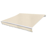 Manual Awning 3 x 2.5 m Cream 100% Polyester 270183