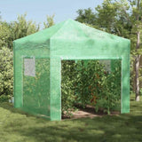 Greenhouse with Pop-up Frame Green 290 x 290 x 315 cm Iron 42006643