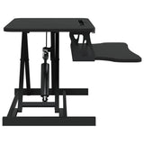 Adjustable Workstation 60x40x cm Steel and Engineered Wood 336397