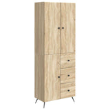 Cabinet Set 2 pcs Sonoma Oak Engineered Wood 3416900