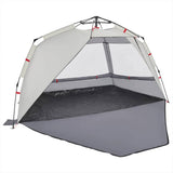 Beach Tent 3-Person Grey Quick Release Waterproof 4005313
