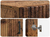 Bathroom Storage Cainet HOORN Old Wood 59.5 x 31 x 77 cm 897283