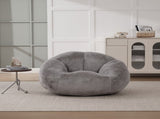 GOMYWAY Bean Bag Chair, Shell-Shaped Bean Bag Couch for Adults, Giant Bean Sofa with High-Rebound W2678P385460