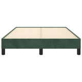 Bed Frame without Mattress Dark Green 120x190 cm Small Double Velvet 3269628