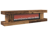 Electric Fireplace Old Wood 150 x 30 x 50 cm Engineered wood 8020790