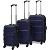 Three Piece Hardcase Trolley Set Blue 45.5/55/66 cm 91144