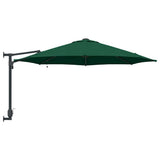 Garden Parasol Green 248 x 248 x 148 cm Polyester and Steel 42003244