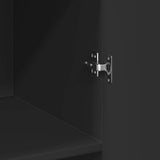 Highboard Black 70x42.5x185 cm Engineered Wood 3281428