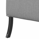 Highback Sofa Light grey 109 x 56 x 121 cm Fabric 42010832
