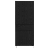 Highboard Black Oak 69.5 x 34 x 180 cm Engineered Wood 3416284
