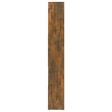 Book Cabinet Smoked Oak 67x24x161 cm Engineered Wood 815501