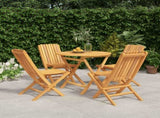 Garden Dining Set Teak Solid teak wood Medium Collapsible 3155018
