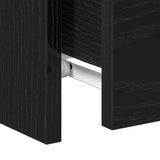 Bedside Cabinet 2 pcs Black Oak 30 x 30 x 40 cm Engineered Wood 861989