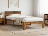 Single Bed Frame with Headboard ROSTOCK Natural 75 x 190 cm 903438