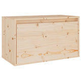 Wall Cabinet 60x30x35 cm Solid Pinewood 813445