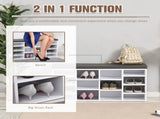 Multi-Storage Shoe Rack w/ 14 Compartments Cushion Moving Shelves Solid Frame Foot Pads Home Office T3398P329948